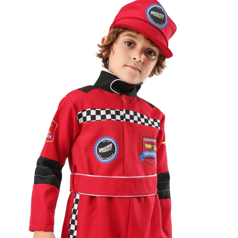 Sports Equipment For Boys - Costume de Cosplay de course rouge