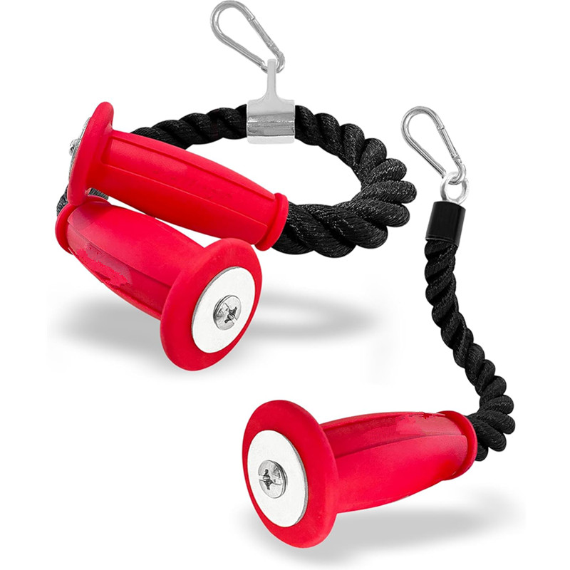 Sports Equipment Online - Cordes ergonomiques pour triceps, fixation de