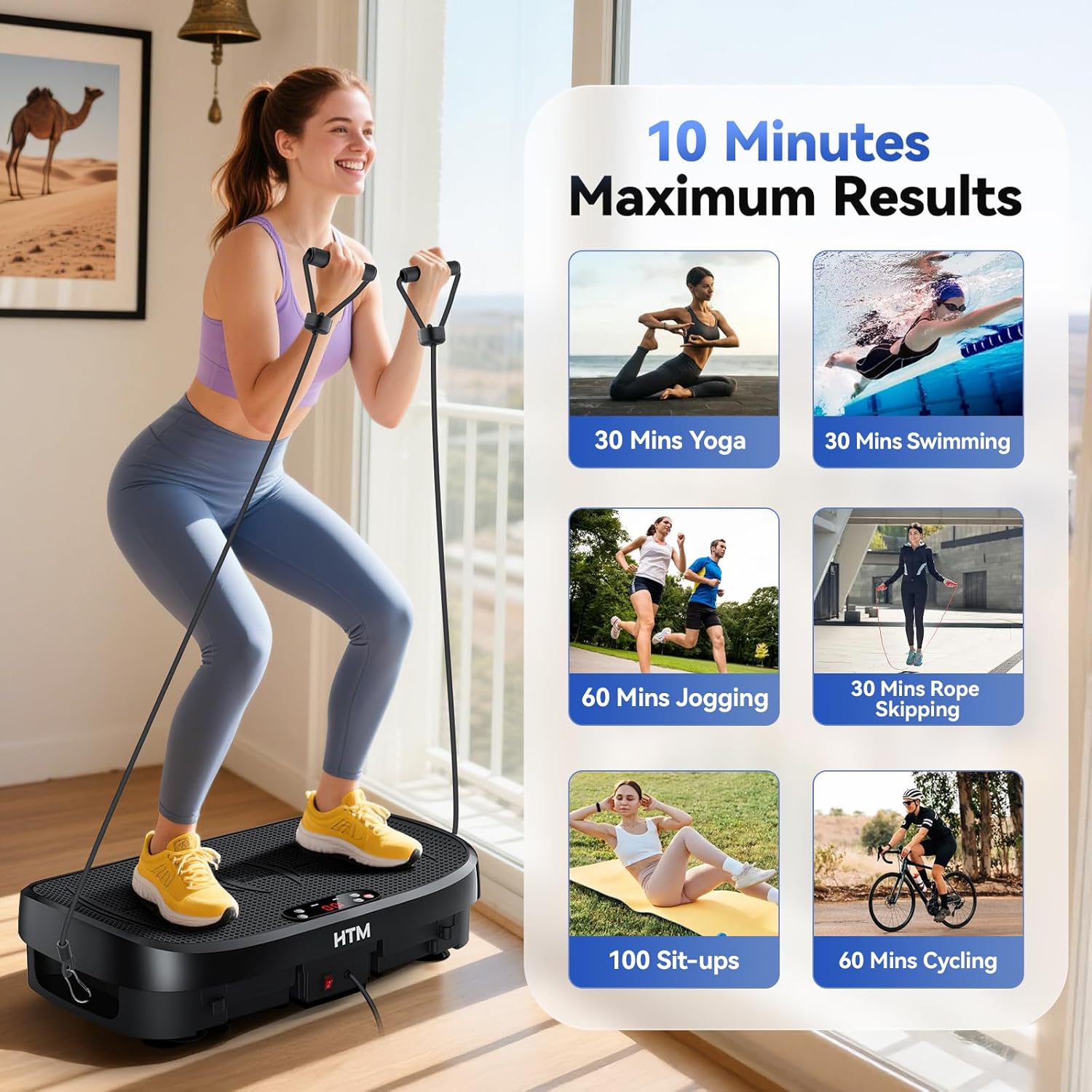 Plateforme vibrante pour brûle - Sports Equipment Online avis et prix