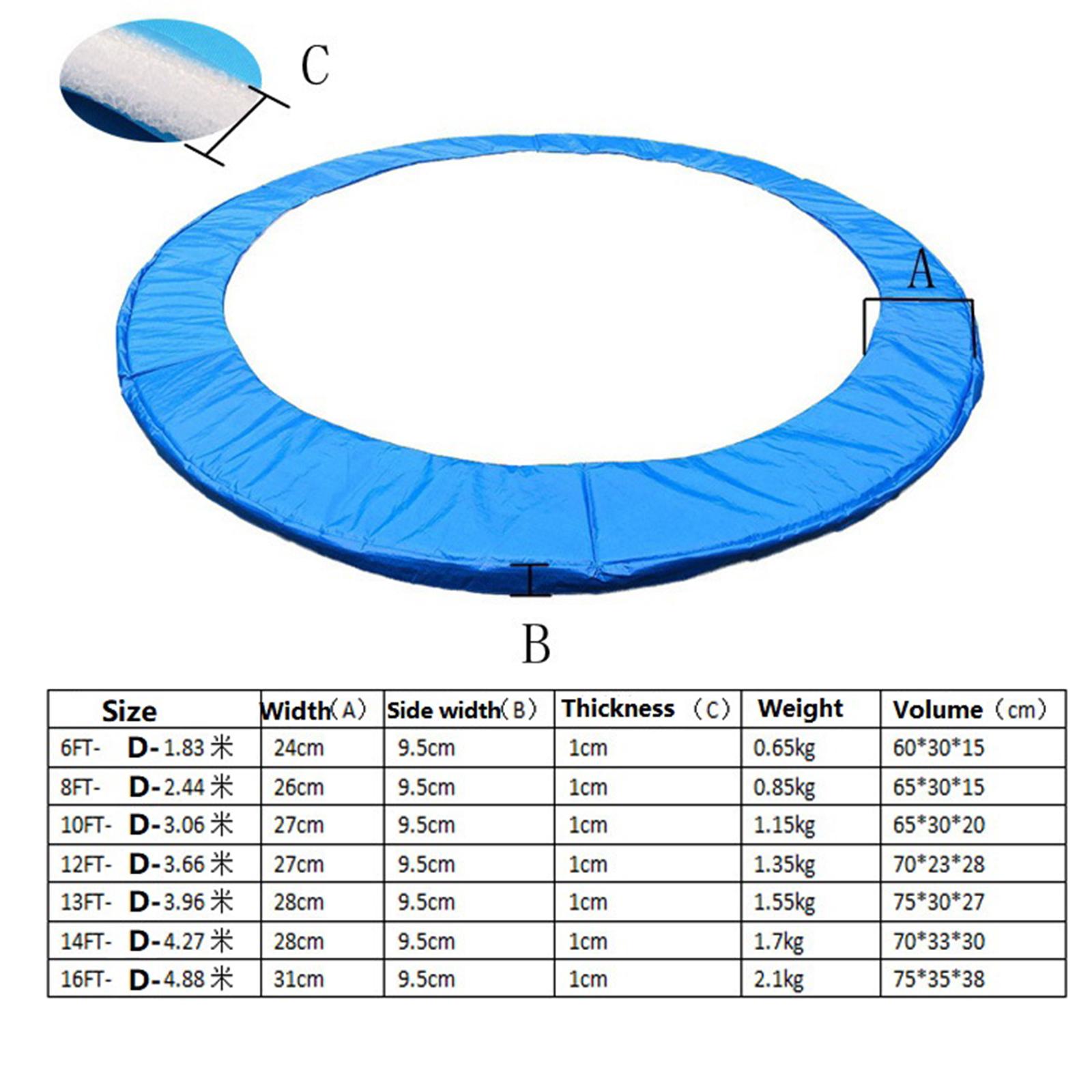 Housse de trampoline imperméab - Trampoline Spring Cover avis et prix
